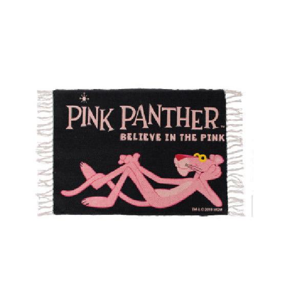 ショ アメリカン雑貨 ピンクパンサー フロアマット Pink Lay Panther アニメ マット フロア コットンマット 豹 限定品 Usa
