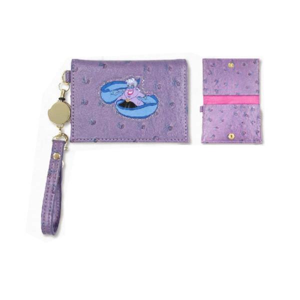 マリmdvi 011 ディズニーキャラクター リール付きパスケース アースラ リトルマーメイド ヴィランズ 悪者 悪者たち 悪役 敵 ディズ 独特の上品