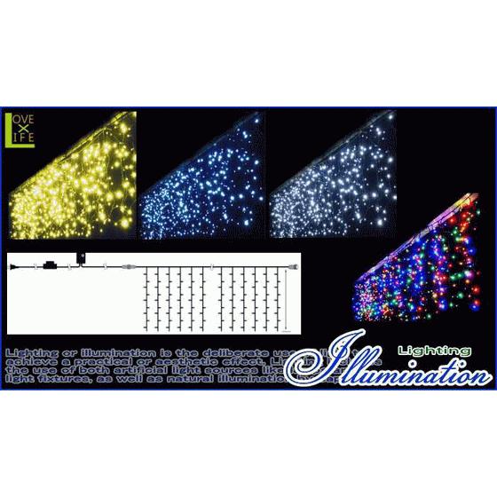 8zak723-2【70 】【LEDつららライト　強光】【大人気】LED　324球つららライト【3.3M】つららライトに強光シリーズが登場♪従来品に比