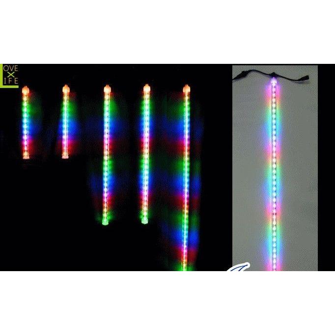 8zak764【LEDライト】【20 】LED　レインボードロップ【74球】ドロップスノーシリーズにレインボーが登場♪モット派手に！モット楽しく♪種類