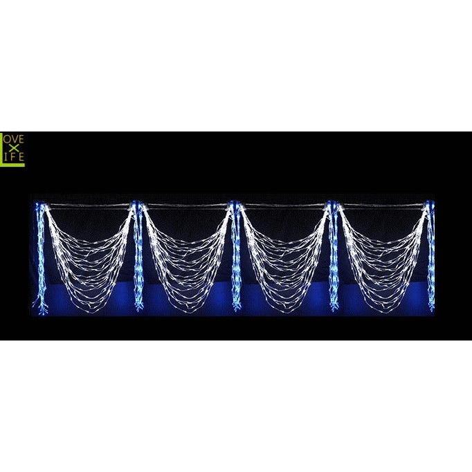 8zak883【LEDライト】【30 】LEDドレープカーテンライト【640球】美しいカーテンを飾れば気分もゴージャスに♪派手なカラーで視線を独り占め