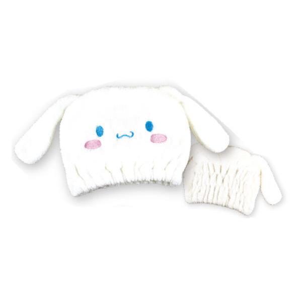 蔵 ティsr cr サンリオキャラクター ヘアキャップ シナモロール シナモちゃん シナモ しなもろーる しなも サンリオ タオルキャッ Quran Unv Edu Sd