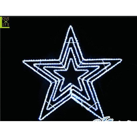 9zak343【20 】LED ビッグスター【ホワイト】【ビッグ】【星】【動き】【LED】大きいサイズの一番星！コレだけでも存在感が抜群です♪【送料無