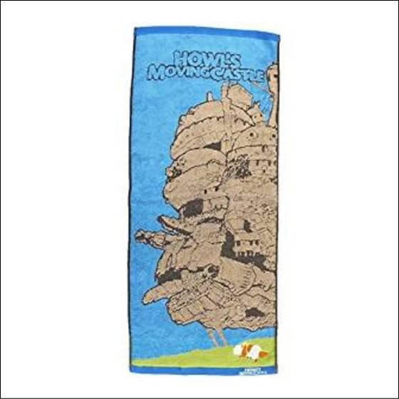 スタジオジブリ】【ハウルの動く城】フェイスタオル【ヒンと動く城