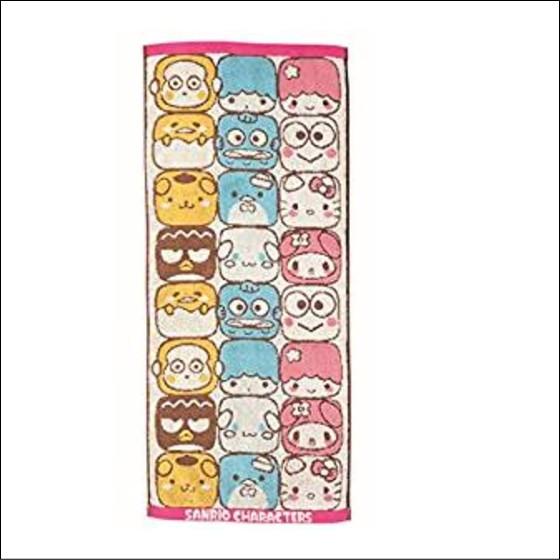 サンリオキャラクター フェイスタオル まんまるブロック ハローキティ マイメロディー シナモロール リトルツインスター メール便等送料無料 Is44 994s いしだ屋 通販 Yahoo ショッピング