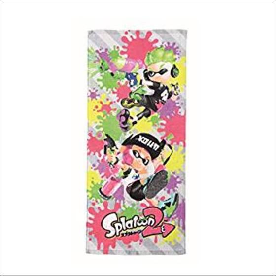 スプラトゥーン フェイスタオル スプラッシュカラー スプラトゥーン2 Splatoon 任天堂 ゲーム キッズ キ メール便等送料無料 Is45 615s いしだ屋 通販 Yahoo ショッピング