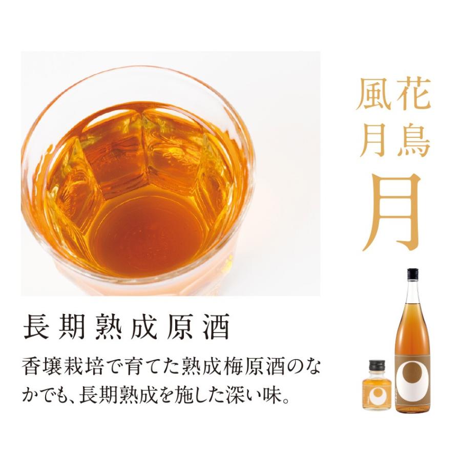 高速配送 梅酒 花鳥風月 月 ミニボトル Materialworldblog Com