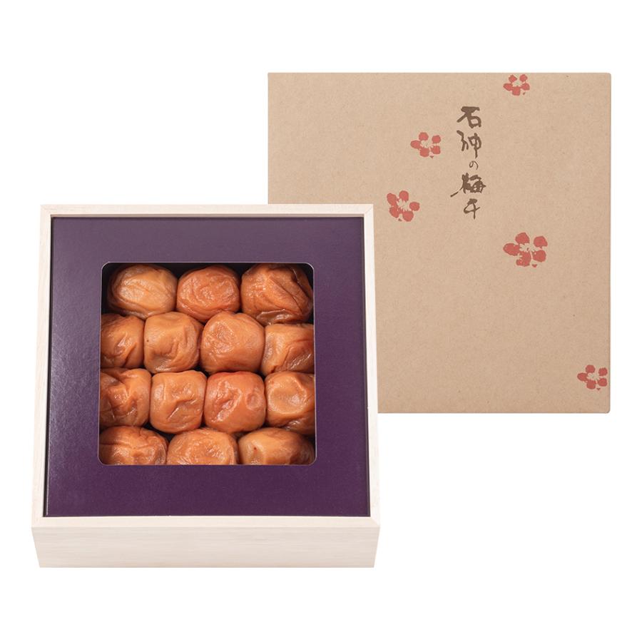 【石神邑 紀州南高梅】はちみつ梅干 [塩分5％]木箱 800g ギフト 内祝 |  | 01