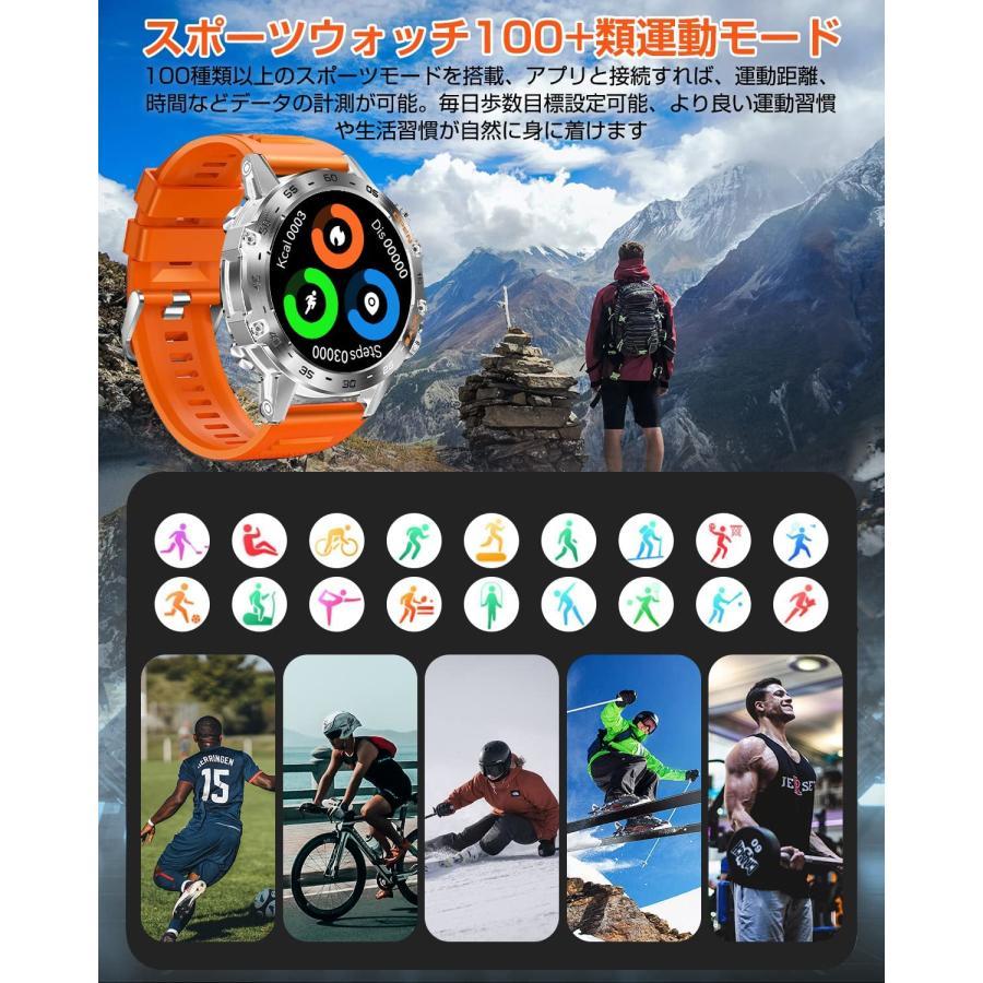 限定価格セール！】スマートウォッチスポーツウォッチ 通話機能付き