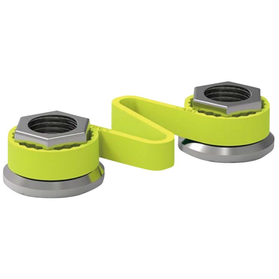 REMA TIPTOP チェックリンク イエロー 8個セット 33mm 38mm 41mm