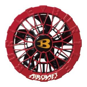 BURTLE（バートル） 30V ファンユニット AC10-2 スパイダーレッド