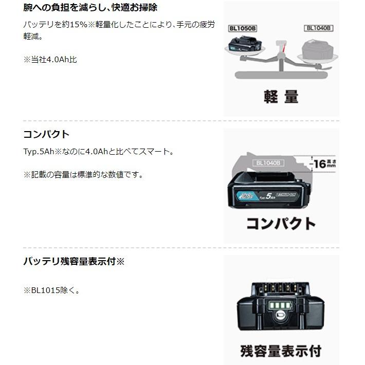 マキタ（makita） 10.8Vスライド式 充電式クリーナ CL108FDSTW