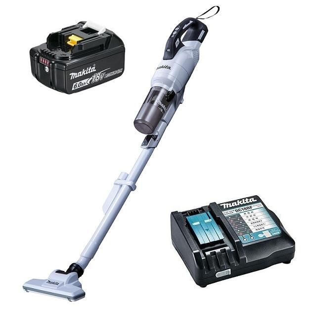 新品Makita マキタCL286FDRFW充電式スティッククリーナー6.0Ah マキタ（makita） 6.0Ah仕様 18V 充電式クリーナ CL286FDRFW 白