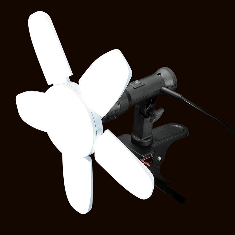 高儀 EARTH MAN LEDクリップライト SAKUTO 70W CLT70SLA 咲灯