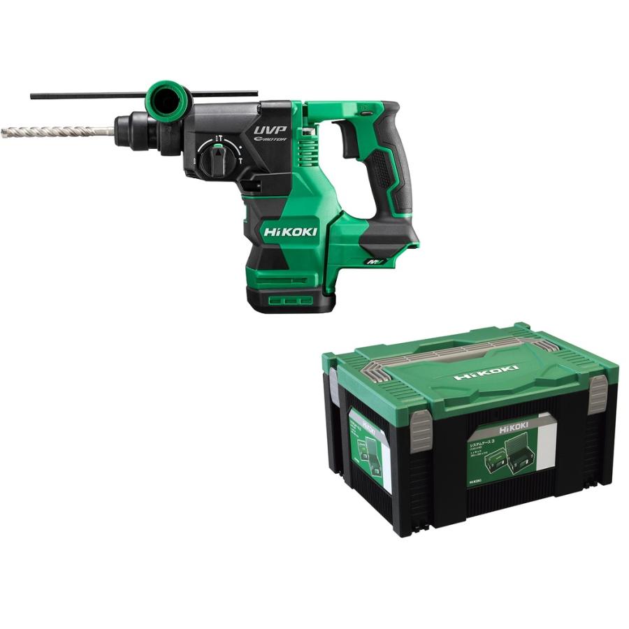 【開封未使用】ハイコーキ HiKOKI DH3628DB 28mmコードレスロータリハンマドリル 実使用無し【ハンズクラフト佐賀】 HiKOKI（ハイコーキ） ケース付 36V コードレスロータリハンマドリル