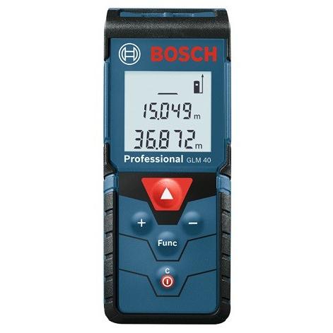Bosch Professional(ボッシュ) レーザー距離計 GLM40　☆ BOSCH（ボッシュ） レーザー距離計 GLM40 : 石田金物 - 通販 - Yahoo