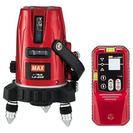 マックス マックス レーザ墨出器 ジンバル式 LA-505-Dセット XB91885 