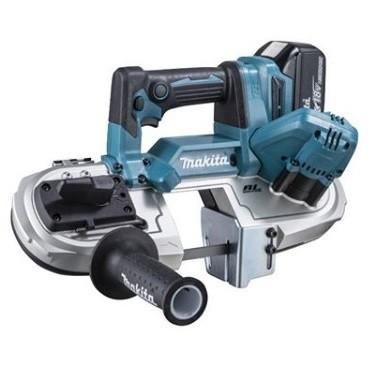 マキタ　18V　充電式ポータブルバンドソー　PB183DRGX　(バッテリBL1860B&times;2本・充電器DC18RF・ケース（バッテリ・充電器用）付)