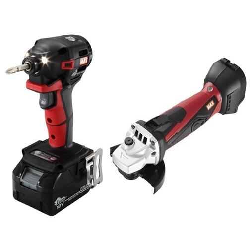 マックス（MAX） 18V 充電コンボセット インパクトドライバ+ディスク 