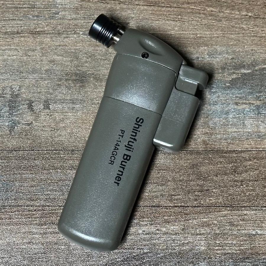 新富士バーナー ポケトーチ PT-14AGCR アーミーグリーン : 石田金物