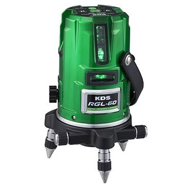 KDS RGL-601RSA ミントグリーンレーザー 新品 三脚・受光器付き【ハンズクラフト宜野湾店】 RGL-601 ミントグリーンレーザー 本体のみ 1台 KDS 【通販モノタロウ】