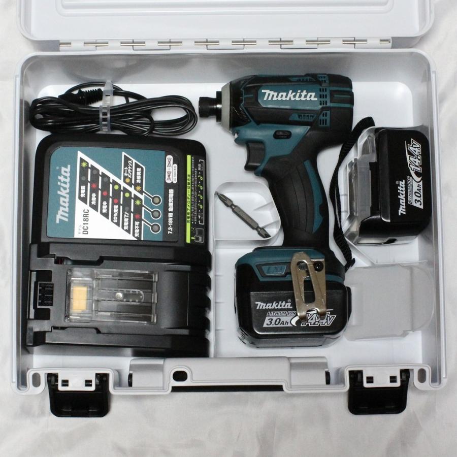 マキタ マキタ 充電式インパクトドライバ 14.4V 3.0Ah TD138DRFX 青  