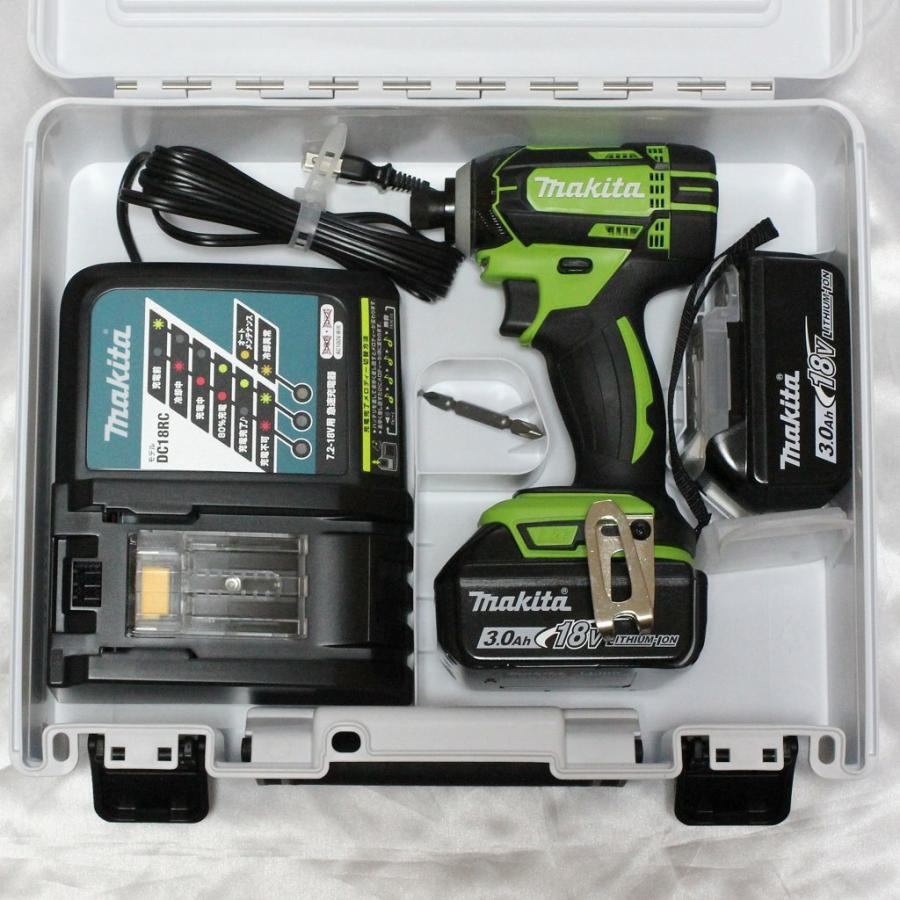 ★makita インパクトドライバー 18V TD149DRFX グリーン 緑 電動工具 マキタ 堺市 深井 【ジャングルジャングル深井店】 マキタ（makita） 充電式インパクトドライバ 18V 3.0Ah TD149DRFXL