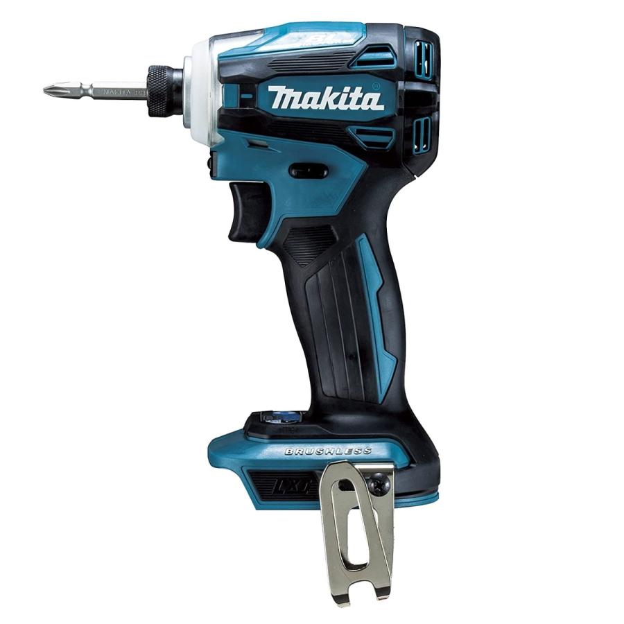 マキタ 18V 充電式インパクトドライバ TD172DZ 青 本体のみ (バッテリ  