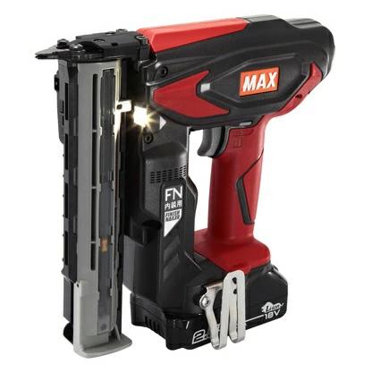 MAX マックス 18V 充電式フィニッシュネイラ TJ-35FN3-BC/1825A (電池パックJP-L91825A・充電器JC-925A・ケース付) 内装用｜ishikana