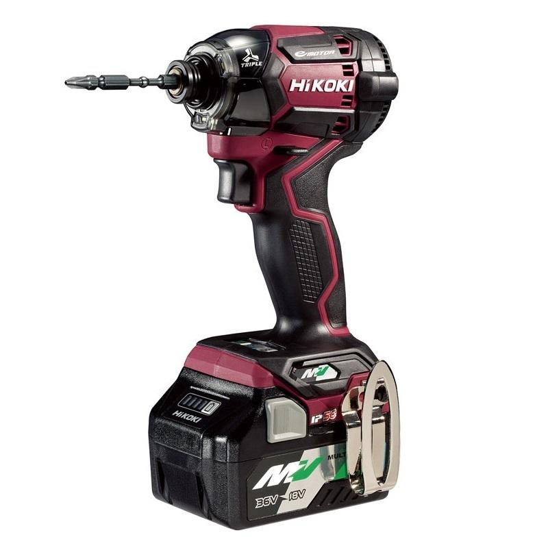 電池合計3個 HiKOKI ハイコーキ マルチボルト36V インパクトドライバ WH36DC(2XPRS) フレアレッド :WH36DC-3XPRS:石田金物 - 通販 - Yahoo!ショッピング
