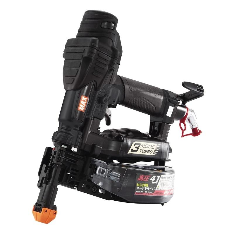 MAX マックス 高圧接続ターボドライバ HV-R41G5-BK ブラック ZT92281  
