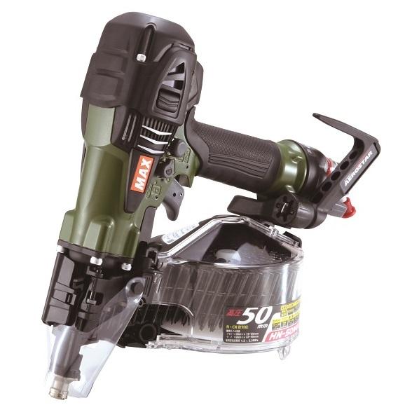 マックス MAX 高圧コイルネイラ HN-50N4(D) ミリタリーグリーン マックス MAX 高圧コイルネイラ HN-50N4(D) ミリタリーグリーン