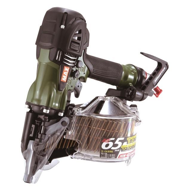 マックス MAX 高圧コイルネイラ HN-65N4(D) ミリタリーグリーン マックス MAX 高圧コイルネイラ HN-65N4(D) ミリタリーグリーン