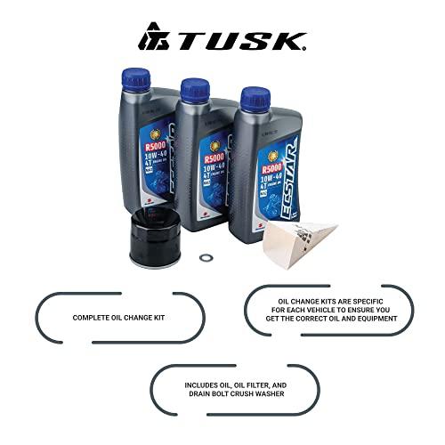 メリット Tusk 4ストロークオイル変更キットSuzuki Ecstar r5000 10 W-40 − Fits : Suzuki King Quad 500 AXI 2011 − 2017