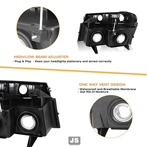 JSBOYAT ヘッドライトアセンブリ交換用 2004〜2012年式 シボレー