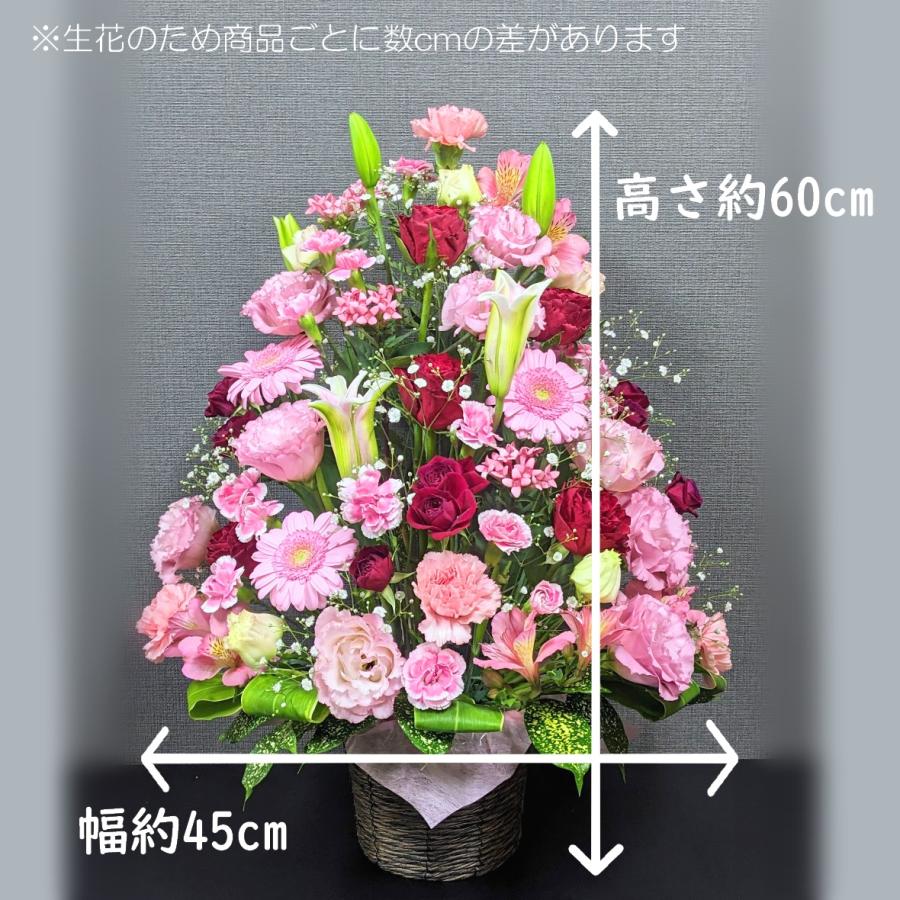 日時指定可】季節のお花 おまかせ お祝い アレンジメント LLサイズ 花