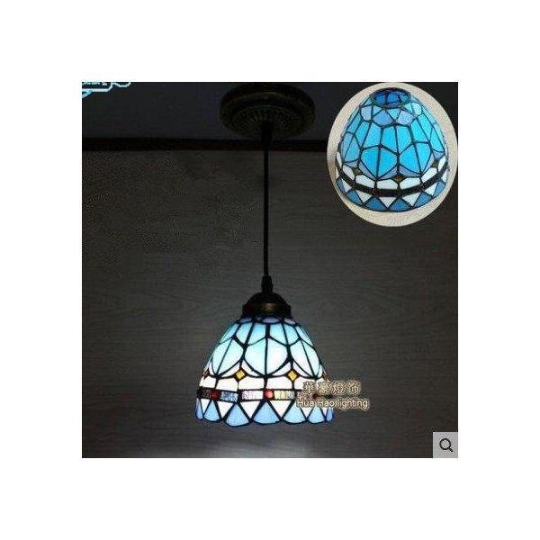 ビンテージ品◾️ステンドグラス調デザイン モザイク柄 天井照明 ペンダントライトB ビンテージ品◾️ステンドグラス調デザイン モザイク柄 天井照明