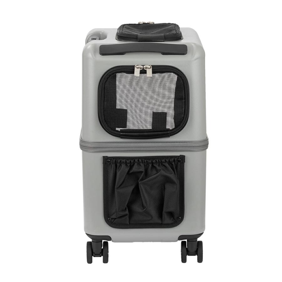 新品 PETiCO ペチコ ICO イコ PET ペットキャリー M グレー 3001-M iCO / PETiCO ペチコ M-サイズ ペットキャリー : 石川トランク