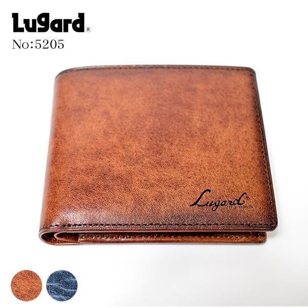 超格安価格 Lugard 本革 メンズ 結婚式 冠婚葬祭 60代 50代 40代 レザー ブランド 本革 メンズ 二つ折り財布 シャドーが味わい深い牛革二つ折り財布 G3 送料無料 ラッピング プレゼント ギフト 財布