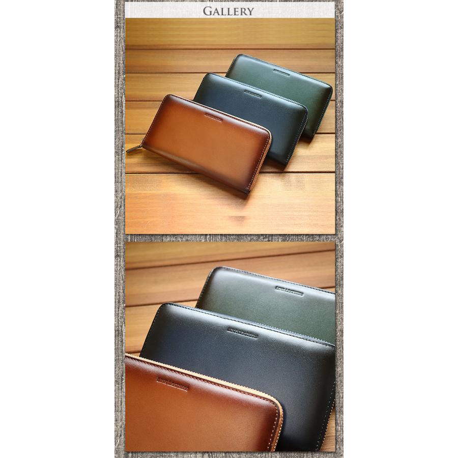 財布 メンズ 長財布 本革 大容量 ラウンドファスナー 牛革