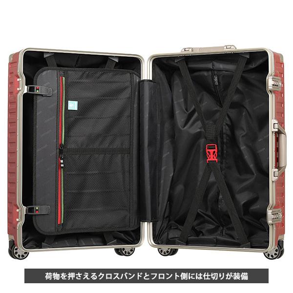 スーツケース Mサイズ 中型 軽量 おしゃれ 丈夫 TSAロック キャリー 