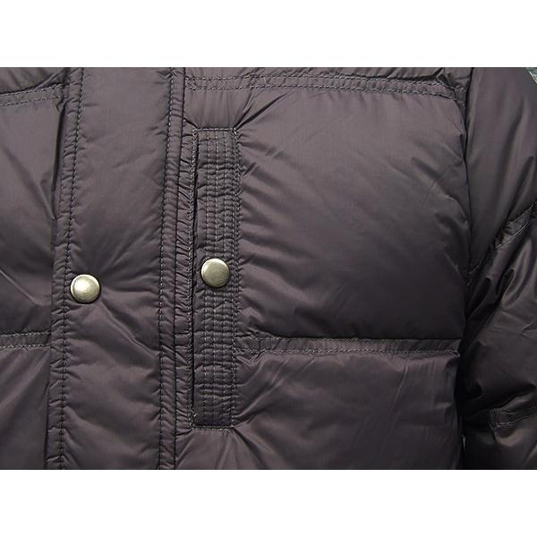 軽量ダウンジャケット/コート 茶グレー系 ダウン90％フェザー10％ 撥水