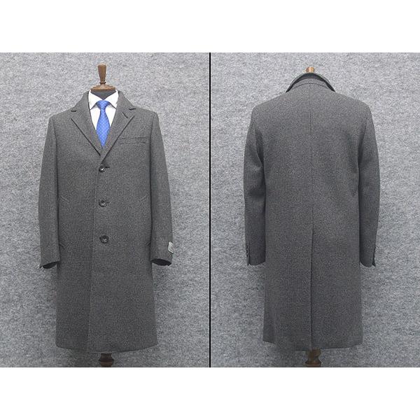 フォルテックス/FORTEX チェスターコート シングルチェスターコート イタリー生地[FORTEX] グレー系