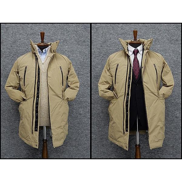 秋冬物 g-stage ダウンハードコート ダウン90％ フェザー10％ サンド