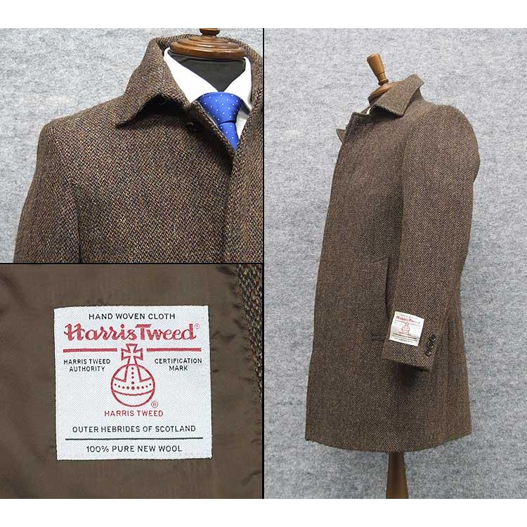 ハリスツイード　コート ハリスツイードにドレス感を・・・ | ZERBINO BLOG