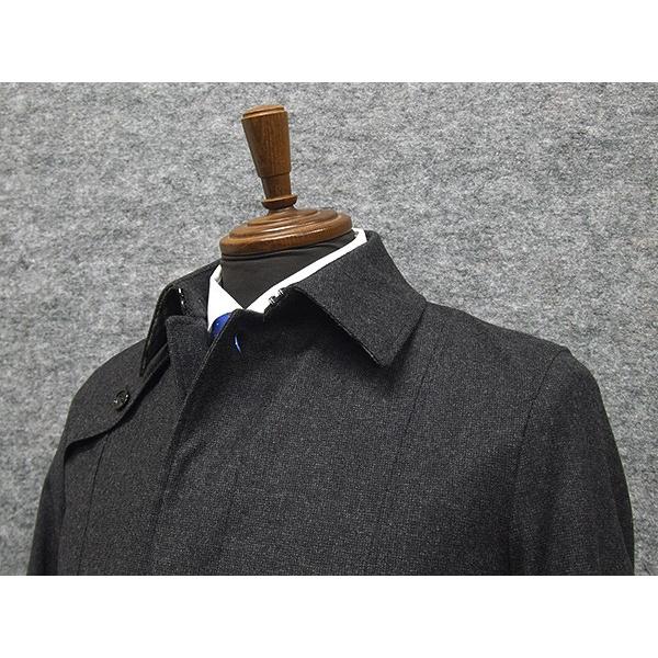 ビジネスコート トレンチ風 最新ウール素材 [A体][AB体]対応