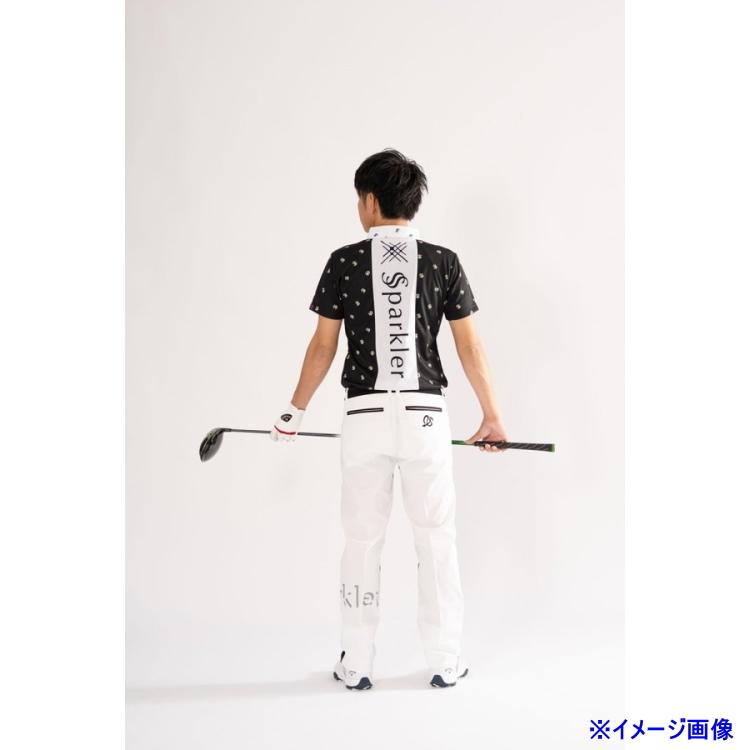 SSparkler（スパークラー） ゴルフパンツ メンズ ブラック＆ホワイト