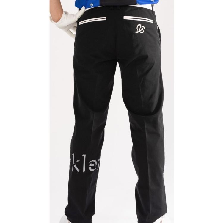 SSparkler（スパークラー） ゴルフパンツ メンズ◆ホワイト＆ブラック◆前後切替　ゴルフウェア　送料無料　SPK-02WB SSparkler（スパークラー） ゴルフパンツ メンズ ホワイト＆ブラック