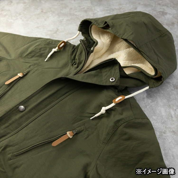 マウンテンパーカー メンズ 3WAY 緑系カーキ 裏ボア アウター ボア