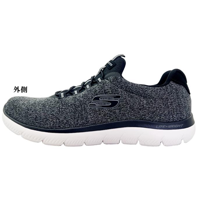 SKECHERS（スケッチャーズ） 送料無料 スニーカー メンズ 52813W BKW